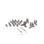 Cratex Z108 Point Kit - 34 Piece Silicon Carbide Set For Metal Polishing. Fixed Price $93.79.