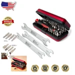 Pro Guitar Repair Tool Set: 39PC Screwdriver Wrench Kit, 36 Bits, Capture. Fixed Price $159.04.