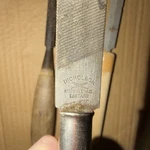 Nicholson File Set Bastard Cut Steel Wood Handles 3 Pieces. Fixed Price $13.00.