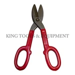 New King 10" Straight Pattern Tin Snips, Sheet Metal Cutter Scissors, Steel. Fixed Price $16.95.