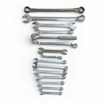 Wrench Lot 15PC Combination & Open End Various Sizes Husky Indestro Gedore +. Fixed Price $60.00.