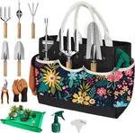 22PCS Gardening Tools Set For Women Heavy Duty Hand Kit Black. Fixed Price $49.16.