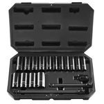 Vevor Impact Sockets Set 18PCS 6-POINT 3/8" Drive Bit Ratchet Tool Kit Case. Fixed Price $27.63.