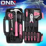 39PCS Household Hand Kit Screwdriver Pliers Hammer Hex Keys Toolbox Pink. Fixed Price $23.39.