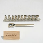 Snap-on RAT72 1/4" Drive Low Profile Ratchet 72-GEAR Made Usa Genuine Tool. Fixed Price $222.21.