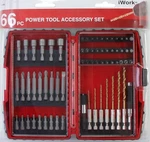Work 75-289 Olympia Tools 66 Pc Power Accessory Drill Bit Set. Fixed Price $25.95.