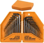 Hi-spec 30PC Sae And Metric Hex Allen Key Wrench Folding Case Set.. Fixed Price $19.35.