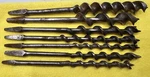 Vtg ? Antique Tool Lot Auger Drill Bit Lakeside Japan + Others Diff Sizes Set. Fixed Price $40.00.