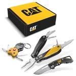 Cat 3 Piece Multi Tool, Folding Knife And Key Chain Gift Box Set - 240192. Fixed Price $46.95.