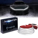 Car Led Hood Light, 71" Inch Dynamic Daytime Running Strip Drl White. Fixed Price $19.79.