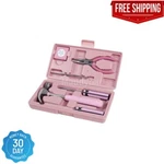 Set Kit Box Pink For Women Ladies Girl Hand Hammer Pliers Screwdriver. Fixed Price $23.04.