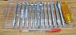 Euc Mint Usa 99PS-50 Xcelite Tools 13 Pc. Screwdriver Nutdriver Set Hard Case. Fixed Price $65.00.