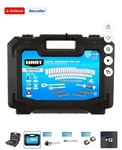 Hart 140-PIECE Sae/mm 1/4 And 3/8-INCH Mechanics Tool Set, Chrome Finish Nib. Fixed Price $99.99.