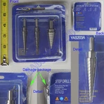 New Blue Point Step Drill Bit Pcs Set - YAS203A Trademark Of Snap On Inc.. Fixed Price $159.99.