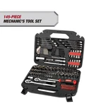 Hyper Tough 145-PIECE Mechanics Tool Set, 1/4, 3/8 & 1/2-INCH Drive (sae Mm). Fixed Price $46.99.