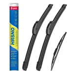 Hrsno 24"+18" Windshield Wipers With 12" Rear Blades Automotive Repl. Fixed Price $25.84.