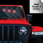 Kit For Jeep Wrangler Gladiator - Windshield Protection Mopar. Fixed Price $199.00.