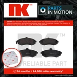 Brake Pads Set Front 223413 Nk 5810117A10 581012DA40 581012DA60 581012FA01 New. Fixed Price $33.26.