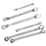 Offset Double Box End Wrenches Craftsman & Sears 6PC Mixed Lot Sae With Pouch. Fixed Price $40.00.