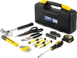 40-PIECE Home Tool Kit With Easy Carrying Box, Small Basic Pcs, Yellow. Fixed Price $26.73.