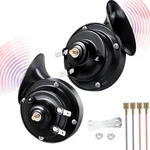 Car Horn, 12V 300DB Super Loud Horns, Waterproof Dual Truck Color: Black. Fixed Price $13.49.