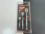 New Gearwrench 81206P 1/4, 3/8 & 1/2" Drive 120XP Teardrop Ratchet Set, Red Foam. Fixed Price $113.99.
