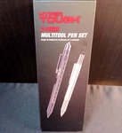 Hyper Tough 2-PIECE Multi-tool Pen Set Black New In Box. Fixed Price $12.00.