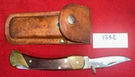 Klein Tools L87 5186 Lock Back Knife With Leather Sheath Schrade +. Fixed Price $30.00.