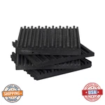 Pack Rubber Vibration Isolation Pads 4"X4"X3/8" Anti-walk Anti-slip. Fixed Price $20.67.