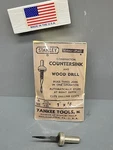 Stanley Screw-mate Drill Countersink 04-602 Wood 1" X #6 1525 Nos Usa. Fixed Price $29.95.