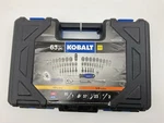 Kobalt 63-PIECE Mechanic's Tool Set Standard (sae) Metric Polished Chrome. Fixed Price $55.00.