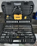 Dewalt Mechanic Tool Set With Case, Socket Metric Standard. Fixed Price $229.00.