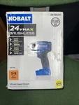 Kobalt Drive Brushless Impact Wrench, Tool Only (672828). Fixed Price $89.99.