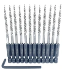 Ftg Usa Tapered Drill Bits For Wood 12 Pc #6 (9/64") All Same Size Replacemen.... Fixed Price $70.23.