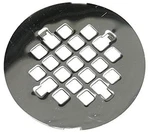 Lasco 03-1355 4-1/4-INCH Snap Style Shower Drain Grate, Chrome Plated. Fixed Price $16.95.
