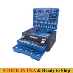 Kobalt 302-PIECE Standard & Metric Polished Chrome Mechanics Tool Set With Case. Fixed Price $157.99.