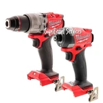 New Milwaukee 2904-20 2953-20 M18 Fuel Cordless 1/2" Hammer Drill Impact Driver. Fixed Price $231.20.