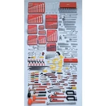 Proto J99720 453-PC Intermediate Tool Set 1/4 3/8 1/2 3/4 Drive. Fixed Price $8856.93.