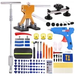 Car Dent Puller KIT,125 Pcs Repair Tool,paintless Removal With Gold.... Fixed Price $52.35.