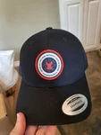 New! The Classics Yupoong Meshback Hat Black Cotton "bottle Jack Buddy" Bj. Fixed Price $14.00.