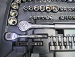 Husky 622-476 Mechanics Tool Set, 111-PIECE, 1/4" & 3/8" Drive Lightly Used. Fixed Price $39.99.