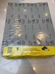 1600 Sianor Paper Sanding Sheet - W230MM X L280MM Grit 1200 Pack Of 100. Fixed Price $51.11.