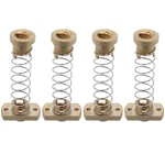 4 Pack CR10 Z Axis T8 Anti Backlash Spring Loaded Elimination Gap Brass Nuts. Fixed Price $18.93.