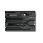 Victorinox Swiss Card Classic Transparent Black Blister Packnew. Fixed Price $60.42.