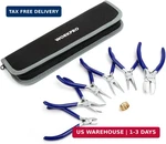 Workpro Jewelry Plicers Set, 7-PIECE Making Tools Kit With Needle Round. Fixed Price $42.23.