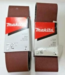 Lot Of 2, Makita P-37188 & P-37219 Abrasive Sanding Belts, 60 Grit 120. Fixed Price $29.99.