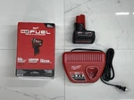 New Milwaukee Tool 2563-20 M12 Fuel Stubby 1/2" Impact Wrench Kit 3.0AH. Fixed Price $269.95.