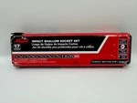 Milton 17-PC. 1/2 Dr Shallow 3/8 1-1/8" Sae Impact Socket Set W/ Univ Joint. Fixed Price $33.91.