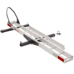 Black Widow Aluminum Dirt Bike Carrier With Wheel Chock - 400 Lb. Capacity. Fixed Price $234.99.