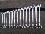 Armstrong 14PC Large Metric Long Combination Wrench Set 18MM To 32MM Usa Jumbo. Fixed Price $250.00.
